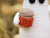 Amigurumi Crochet Pattern Death, Cats & Wine DIY Halloween decor / Миттєве завантаження