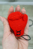 Boxing Glove Crochet Pattern – PDF Download – Beginner to Intermediate Crochet Tutorial – Sports Gift – Handmade Fighter Gloves