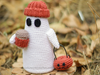 Amigurumi Crochet Pattern Death, Cats & Wine DIY Halloween decor / Миттєве завантаження