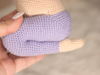 Шаблон для в’язання гачком Amigurumi Yogi Girl Plus Size US, IT, ES, PT, FR DIY Проект в’язання гачком для домашнього декору / Миттєве завантаження