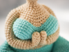 Häkelanleitung für Amigurumi Yogi Girl Plus Size US, IT, ES, PT, FR DIY Häkelprojekt für Heimdekoration / Sofortiger Download