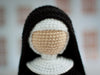 Patrones de crochet muñeca amigurumi Monja PDF / Tutorial Descarga Instantánea