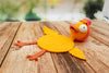 Funny Splat Duck Crochet Coaster Pattern – Unique Handmade Mug Rug Design, Quirky Gift Idea for Animal Lovers and Crochet Enthusiasts