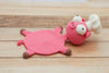 Funny Splat Pig Crochet Coaster Pattern, Amigurumi Pig Placemat PDF, Handmade Farm Animal Mug Rug Pattern, Cute Kitchen Decor Gift Idea