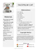 Schemi all'uncinetto Facepalm Cat PDF / Tutorial per il download istantaneo