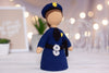 Patrones de crochet amigurumi muñeco Policía PDF / Tutorial Descarga Instantánea
