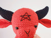 Patrones de crochet amigurumi Baphomet Halloween PDF / Tutorial Descarga Instantánea