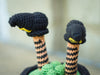 Patrones de crochet amigurumi Bruja en un Caldero Decoración de Halloween PDF / Tutorial de descarga instantánea