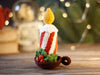 Patrones de crochet Decoración de velas navideñas PDF / Tutorial de descarga instantánea