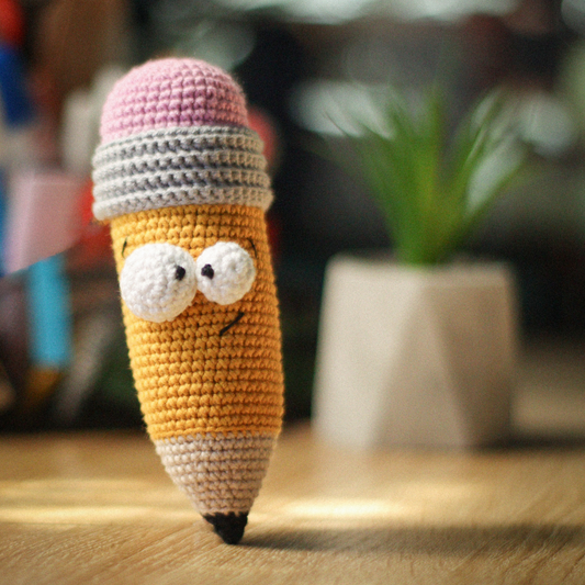 Unlock the Fun with This Crazy Pencil Amigurumi Free Pattern