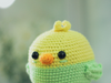 Charming amigurumi toy Pocket Perik