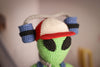 Crochet Pattern Chilling Alien with beer hat - Galactic DIY Amigurumi Toy Tutorial / Instant Download