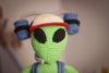 Crochet Pattern Chilling Alien with beer hat - Galactic DIY Amigurumi Toy Tutorial / Instant Download