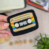 Crochet 3D Cassette Pattern - Retro Music Tape Keychain DIY - Digital Download PDF Tutorial for Amigurumi Fans and Vintage Music Lovers