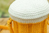 Crochet Beer Mug Bag – Funny Handmade Crossbody Purse | Cute Yarn Drink-Themed Gift for Beer Lovers, Festivals & Germany Beer Festival