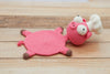 Funny Splat Pig Crochet Coaster Pattern, Amigurumi Pig Placemat PDF, Handmade Farm Animal Mug Rug Pattern, Cute Kitchen Decor Gift Idea
