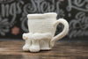 Espresso Depresso Crochet Pattern Mug with Legs Funny Amigurumi Coffee Cup PDF Tutorial Digital Download DIY Gift