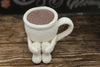 Espresso Depresso Crochet Pattern Mug with Legs Funny Amigurumi Coffee Cup PDF Tutorial Digital Download DIY Gift