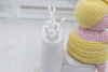 Crochet Me-Time Piggy Pattern Amigurumi Cute Pig in Towel Handmade Plush Bathroom Decor Funny Gift Holder for Her Relaxing Spa Toy DIY Idea