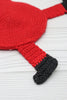 Funny Christmas Splat Santa Coaster Crochet Pattern PDF, Amigurumi Santa Mug Rug Holiday Decor, DIY Crochet Christmas Gift Idea