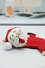 Funny Christmas Splat Santa Coaster Crochet Pattern PDF, Amigurumi Santa Mug Rug Holiday Decor, DIY Crochet Christmas Gift Idea