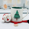 Funny Christmas Splat Santa Coaster Crochet Pattern PDF, Amigurumi Santa Mug Rug Holiday Decor, DIY Crochet Christmas Gift Idea