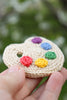 Crochet Pattern Artist Palette Keychain, Amigurumi Painter Palette PDF Tutorial, Rainbow Art Teacher Gift Idea, Miniature Crochet Ornament