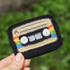 Crochet 3D Cassette Pattern - Retro Music Tape Keychain DIY - Digital Download PDF Tutorial for Amigurumi Fans and Vintage Music Lovers