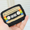 Crochet 3D Cassette Pattern - Retro Music Tape Keychain DIY - Digital Download PDF Tutorial for Amigurumi Fans and Vintage Music Lovers