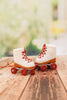 Vintage Roller Skates Crochet Pattern, Retro Quad Skates PDF, 70s Disco Roller Derby Tutorial, Car Mirror Hanging Charm, Nostalgic Gift DIY