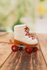 Vintage Roller Skates Crochet Pattern, Retro Quad Skates PDF, 70s Disco Roller Derby Tutorial, Car Mirror Hanging Charm, Nostalgic Gift DIY