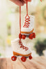 Vintage Roller Skates Crochet Pattern, Retro Quad Skates PDF, 70s Disco Roller Derby Tutorial, Car Mirror Hanging Charm, Nostalgic Gift DIY