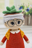 Grandma Succulent Crochet Pattern, Funny Plant Lady Doll PDF, Amigurumi Grandma Pot Tutorial, Plant Mom Decor Gift, Cute Houseplant Doll DIY