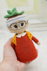 Grandma Succulent Crochet Pattern, Funny Plant Lady Doll PDF, Amigurumi Grandma Pot Tutorial, Plant Mom Decor Gift, Cute Houseplant Doll DIY