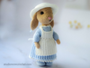 Schema amigurumi all'uncinetto Pasqua Vintage Mr&Ms Rabbit PDF / Tutorial per il download istantaneo