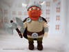 Schema all'uncinetto amigurumi Viking con ascia PDF / Tutorial per il download istantaneo