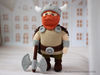 Schema all'uncinetto amigurumi Viking con ascia PDF / Tutorial per il download istantaneo