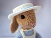 Häkelanleitung Amigurumi Ostern Vintage Ms Rabbit PDF / Sofort-Download-Tutorial