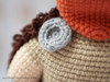 Schema all'uncinetto amigurumi Viking con ascia PDF / Tutorial per il download istantaneo