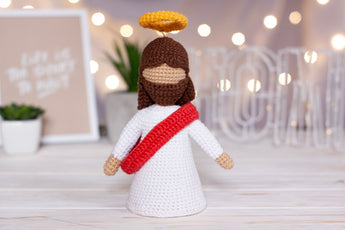 Patrons au crochet amigurumi Jésus PDF / Tutoriel de téléchargement instantané