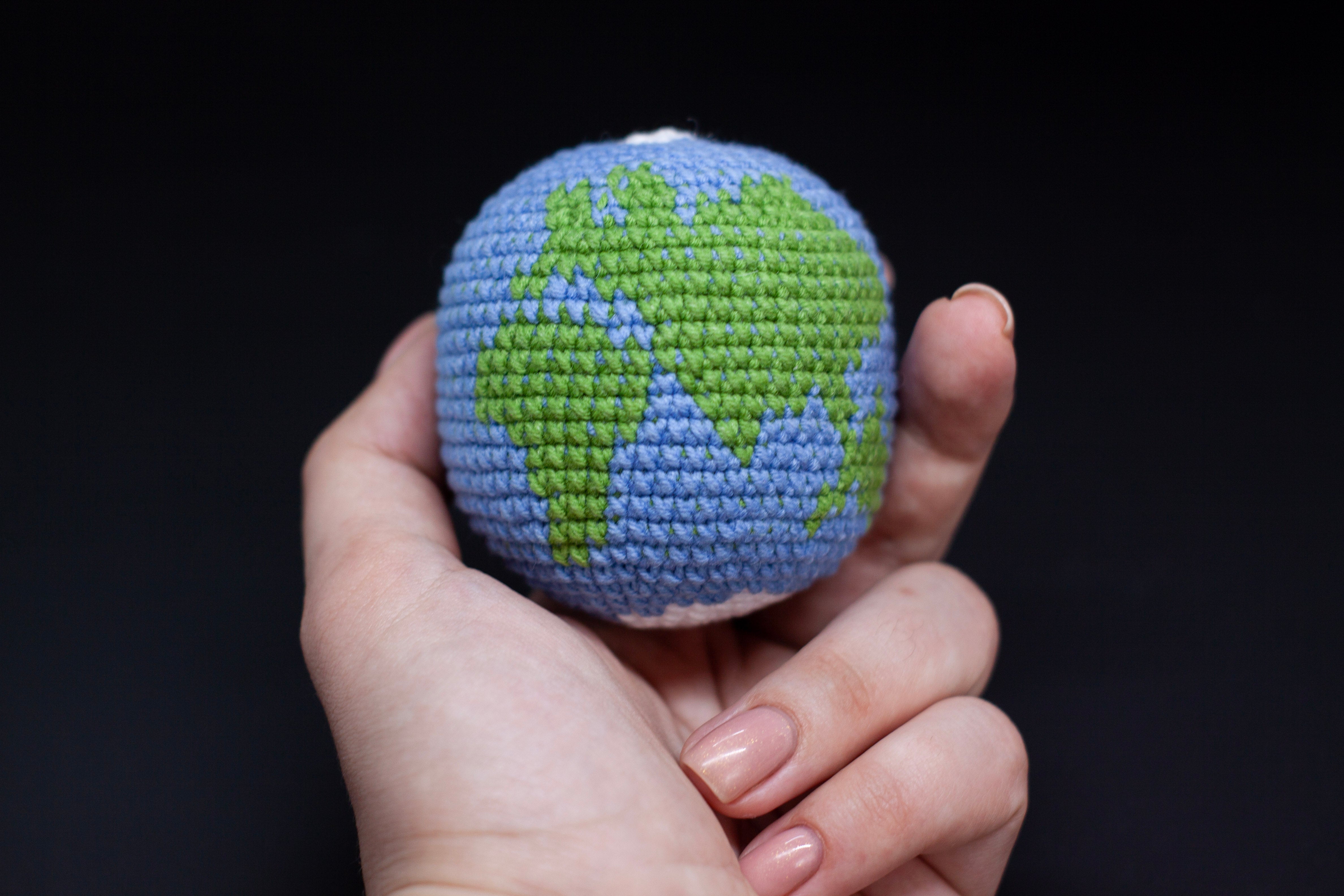 Patrones de crochet Planeta Tierra PDF / Tutorial Descarga Instantánea