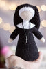 Crochet patterns Pandemic couple: Plague Doctor + Nun Doll PDF / Instant Download tutorial