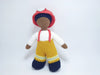 Crochet patterns amigurumi Firefighter doll PDF / Instant Download tutorial