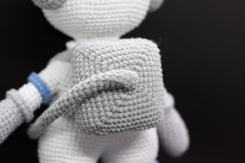 Häkelanleitungen Amigurumi Astronaut im Weltraum PDF / Sofort-Download-Tutorial