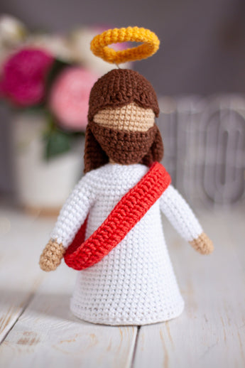 Patrons au crochet amigurumi Jésus PDF / Tutoriel de téléchargement instantané